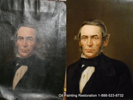 5 Oil Painting Portrait Restoration Click